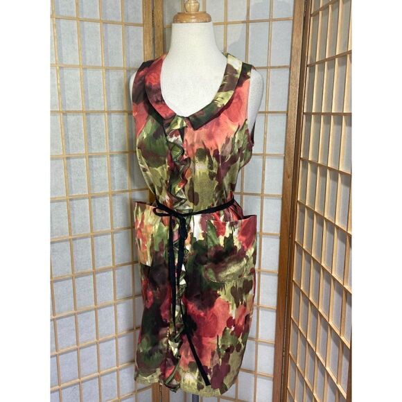 Simply Vera Sz 8 Floral Sleeveless Dress - Picture 1 of 14